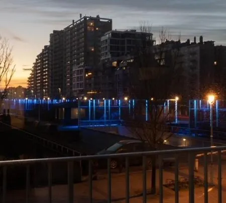Nieuwpoort-bad Met Garage Lägenhet Nieuwpoort